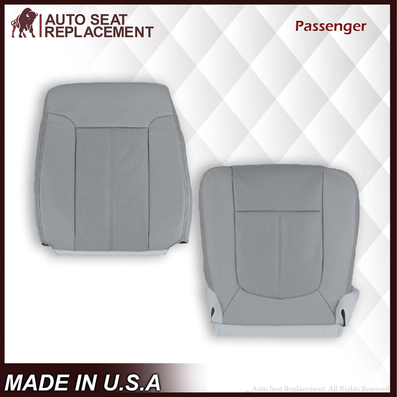 2011-2016 Ford F-250 F-350 F-450 Lariat Seat Cover Replacement in Steel Gray: Choose From Variants