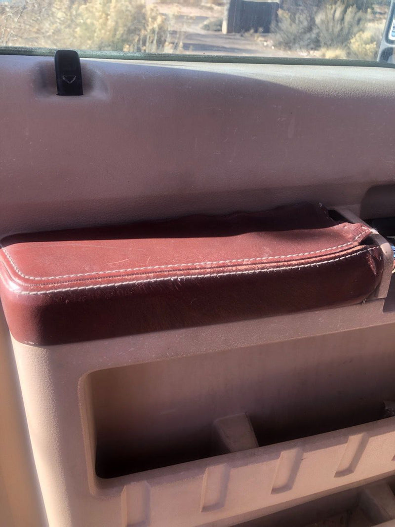 2008-2010 Ford F-250 F-350 F-450 F-550 Lariat King Ranch Door Panel Armrest Cover - Auto Seat Replacement