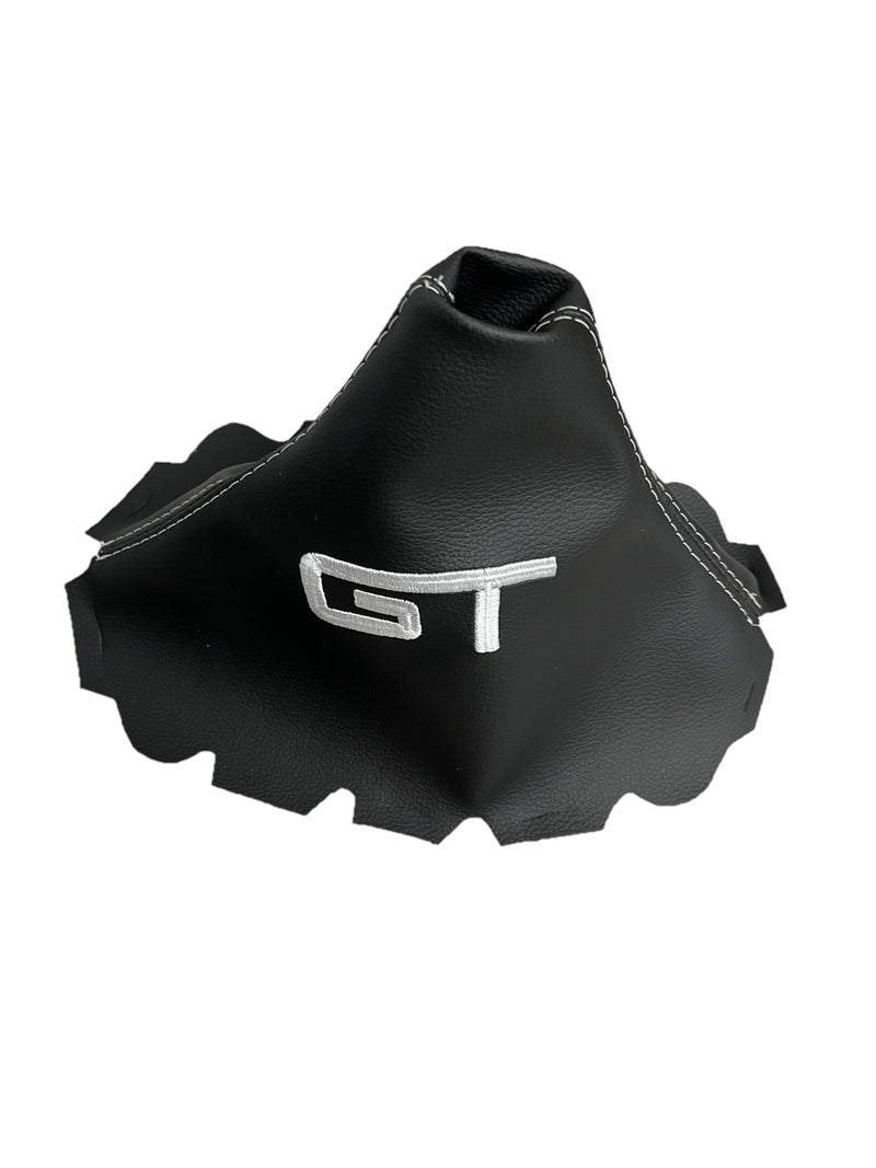 2005 - 2009 Ford Mustang GT Shift Boot Custom Embroidery - Auto Seat Replacement