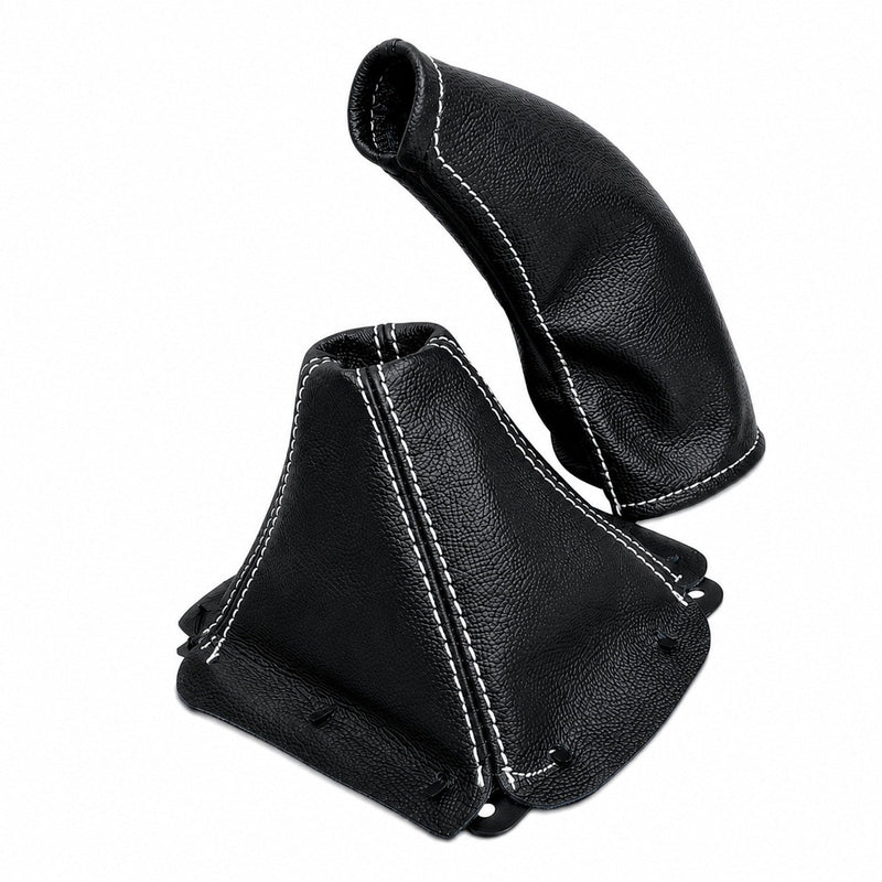 Leather Parking Brake & Shift Boot Cover For Mazda MX-5 MK1 1989-1997 - Auto Seat Replacement