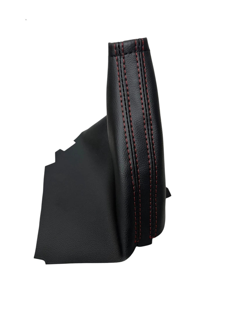For SUBARU STI 2015-2021 Embroidered PU Leather Shift & Handbrake Boot Cover - Auto Seat Replacement