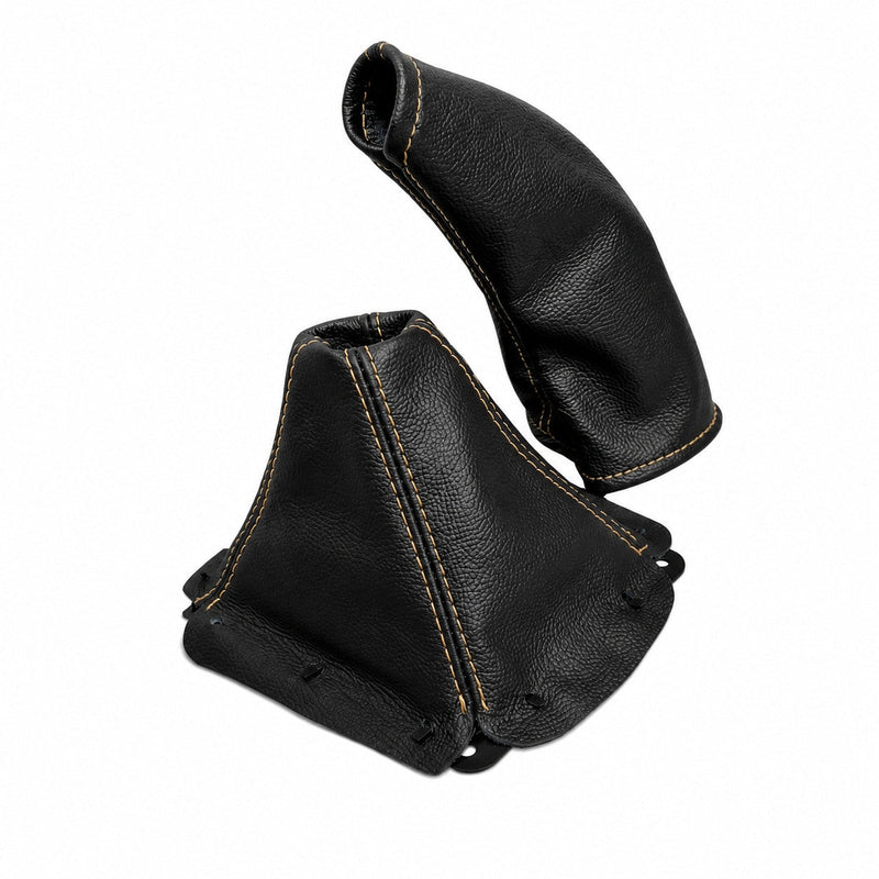Replacement Leather Shift & E-Brake Boot Cover For Mazda MX-5 MK1 1998-2005 - Auto Seat Replacement