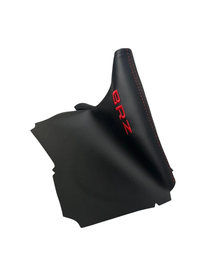 For SUBARU BRZ 2013-2020 Custom Embroidery Synthetic Leather Handbrake Boot Cover - Auto Seat Replacement