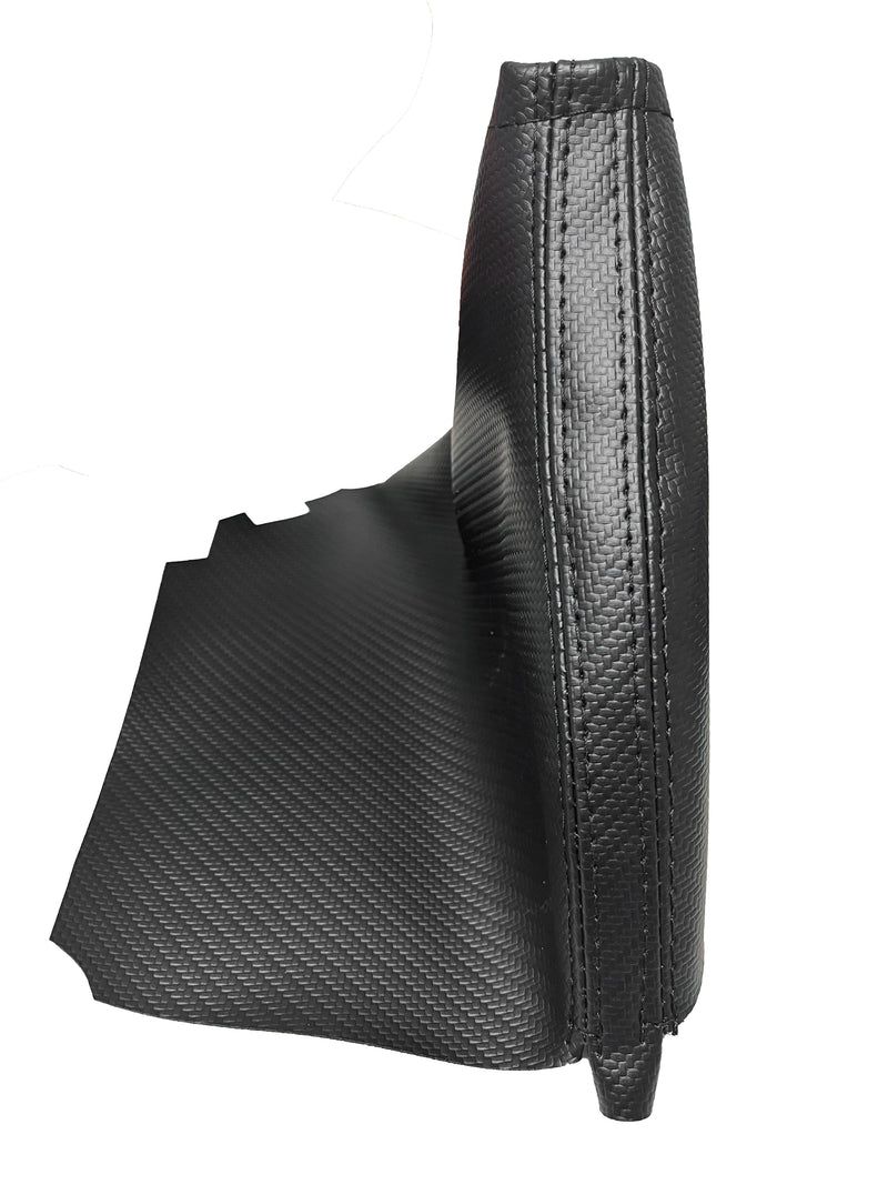 For 2008-2016 Subaru Impreza WRX Crosstrek Forester Carbon Fiber Vinyl Handbrake & Shift Boot Cover - Auto Seat Replacement