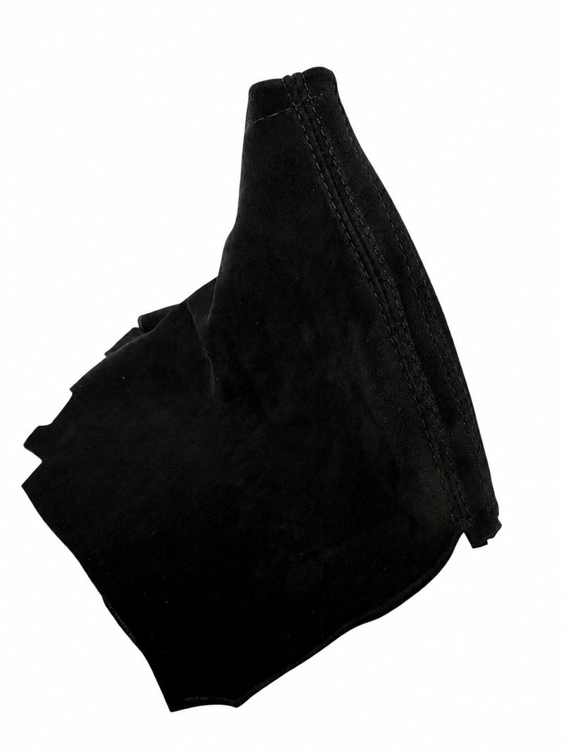 Black Suede Parking Brake & Shift Boot Cover For Subaru Impreza WRX Non-STI 2017-2021 - Auto Seat Replacement