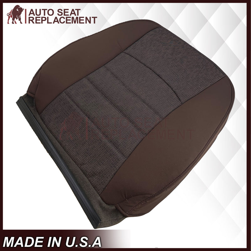 2013 - 2018 Dodge Ram 1500 2500 SLT Outdoorsman Cloth Seat Covers In Brown