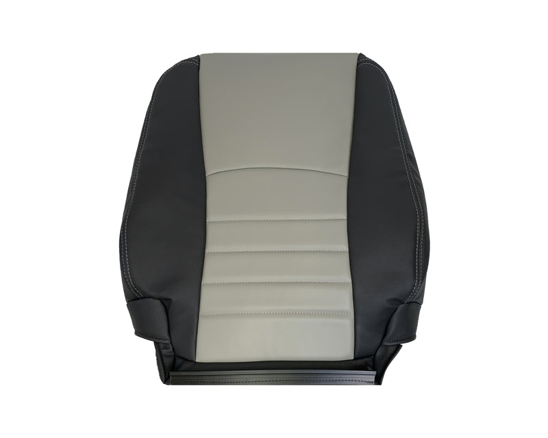 2009 2010 2011 2012 Dodge Ram Work Truck Replacement Vinyl Seat Covers 2-Tone Gray/Dark Gray: Choose your side - Auto Seat Replacement