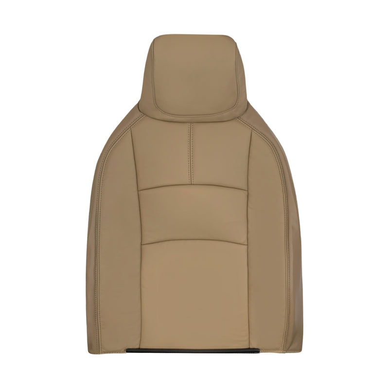 2009-2019 Ford E350 E450 E550 Econoline Van Synthetic Leather Replacement Seat Covers In Tan