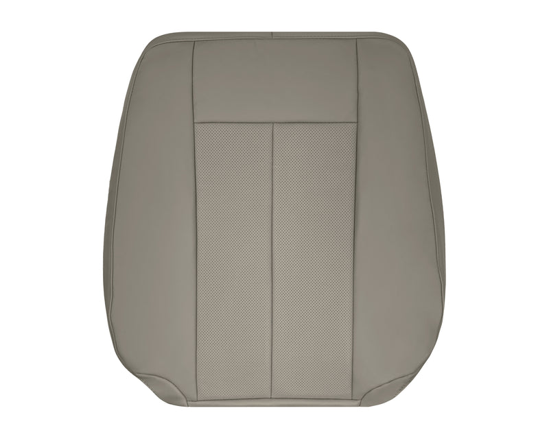 2007-2014 Ford Expedition Eddie Bauer/XLT PERFORATED Leather Replacement Seat Cover in Gray - Auto Seat Replacement