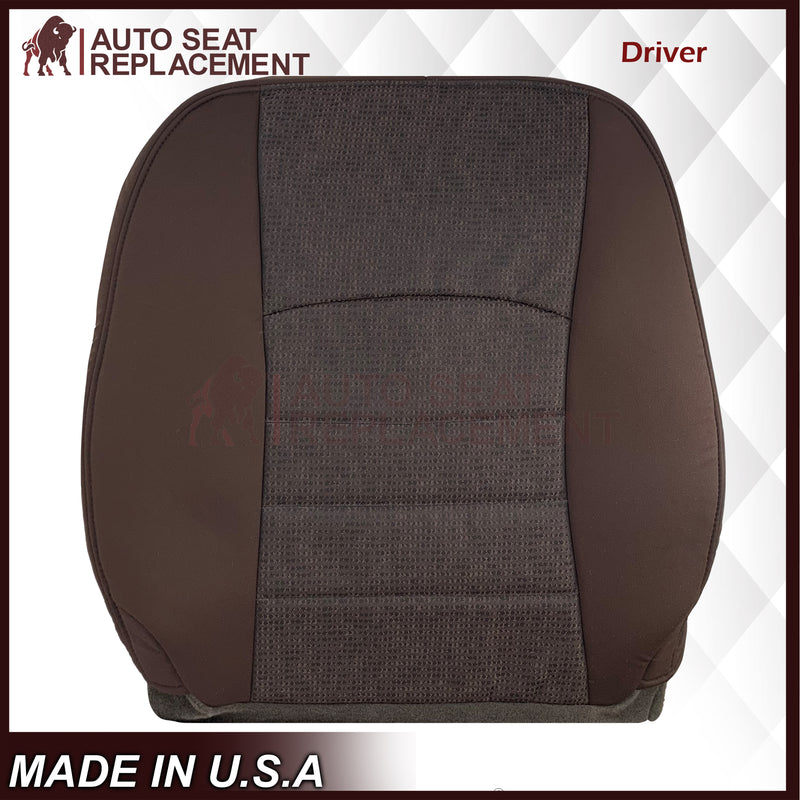 2013 - 2018 Dodge Ram 1500 2500 SLT Outdoorsman Cloth Seat Covers In Brown