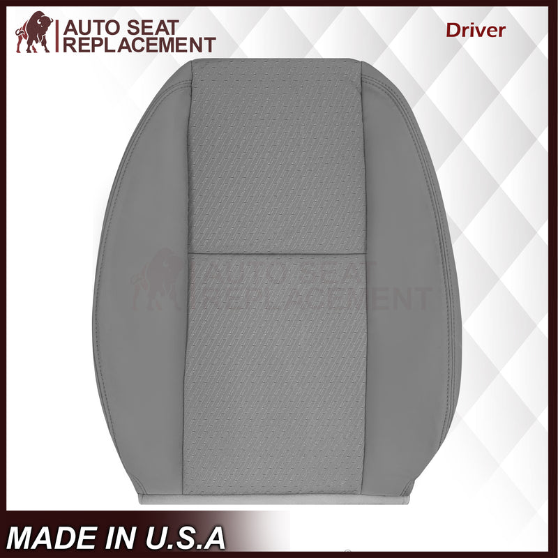 2009-2014 Chevy Silverado LS LT Z71 Replacement Cloth Seat Cover: Gray