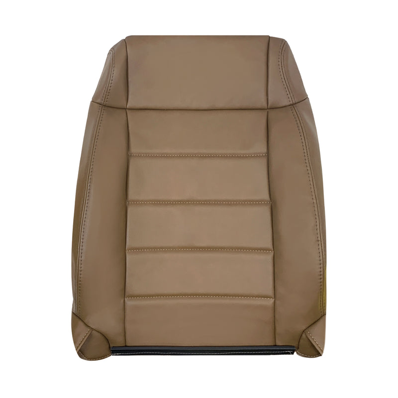 2007-2012 Jeep Wrangler-Replacement Driver OR Passenger Seat Cover In Dark Saddle Brown