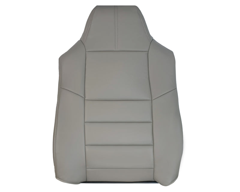 2008 2009 2010 Ford F-250 F-350 F-450 F-550 Lariat Driver Side Passenger Seat Cover in Medium Stone Gray