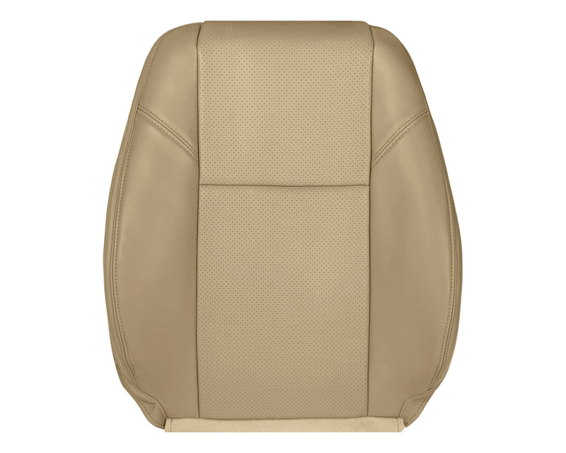 2007-2014 Chevy Silverado Suburban Tahoe Perforated Seat Cover in Light Cashmere Tan: Choose From Variation