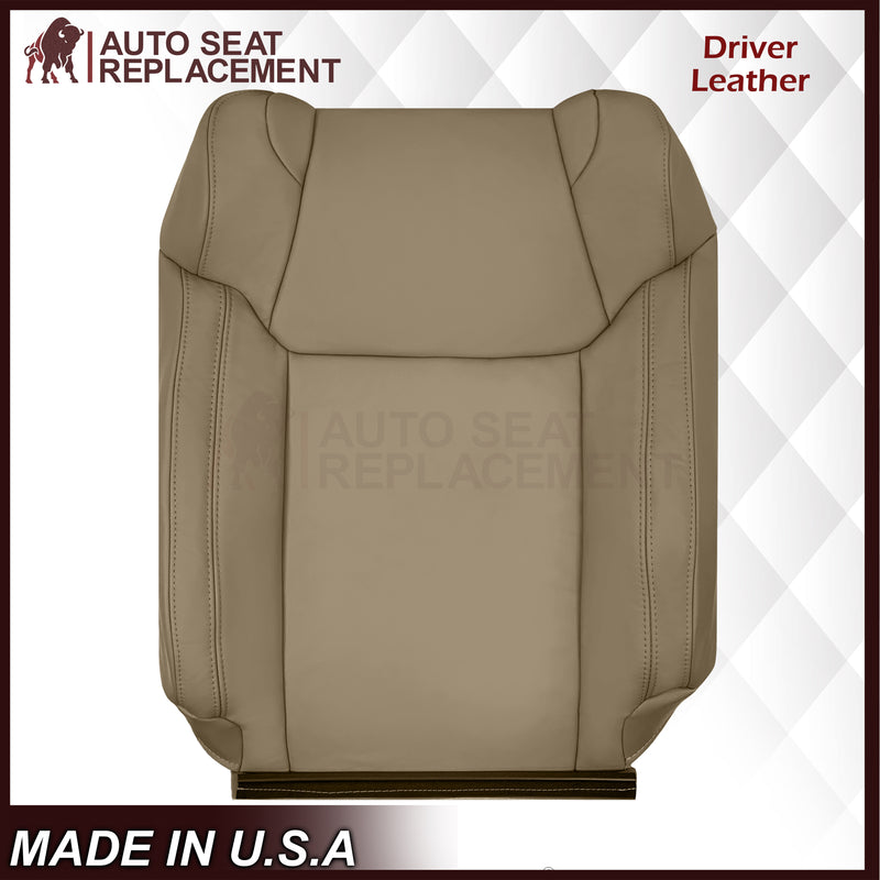 2014-2021 Toyota Tundra Driver or Passenger Bottom / Top Replacement Seat Cover – Sand Beige Tan