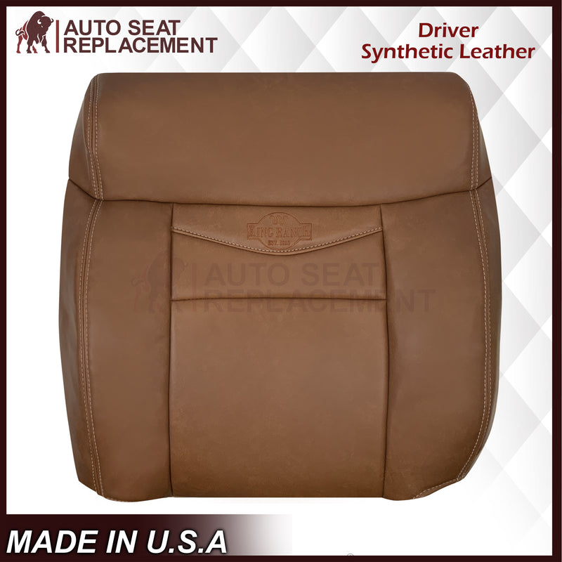 2004-2008 Ford F-150 King Ranch Replacement Synthetic Leather Seat Covers In King Ranch