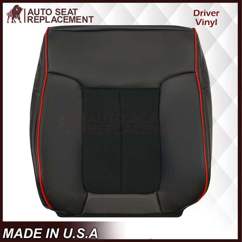 2013–2014 Ford F-150 FX4 Appearance Package Black Seat Cover with Suede Insert - Auto Seat Replacement