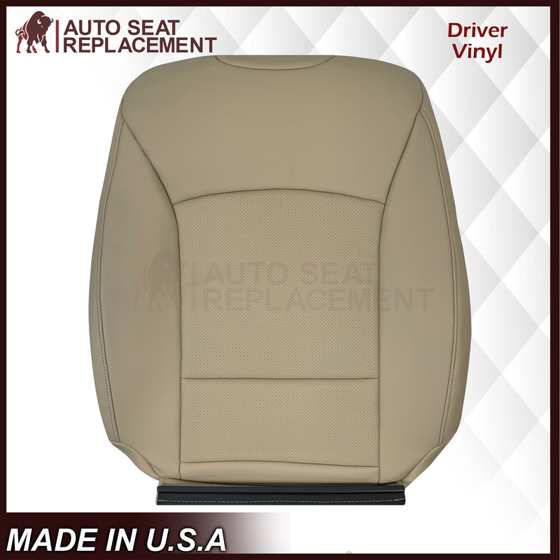 2015-2019 Subaru Outback Legacy Limited Replacement Synthetic Leather Seat Covers: Perforated, Ivory Tan