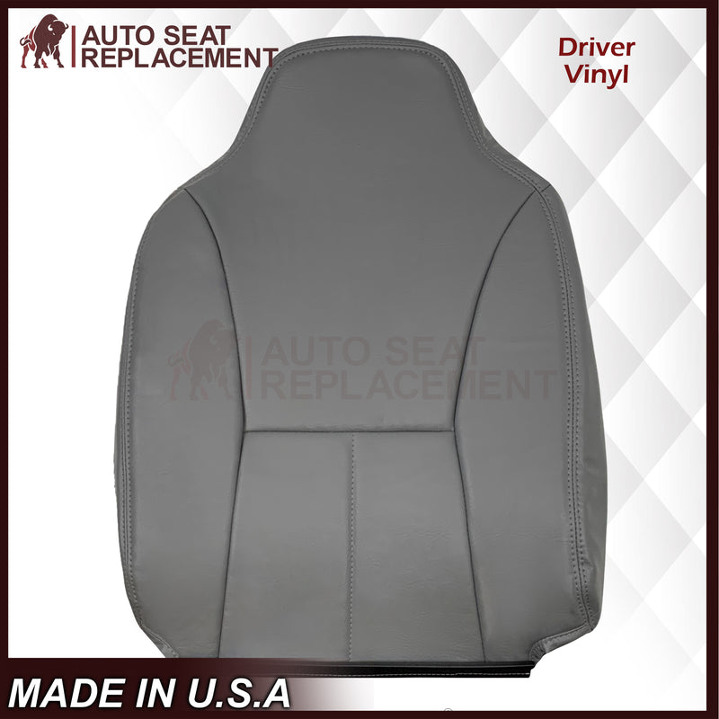 1998 1999 2000 2001 2002 Dodge Ram 1500 Base Work Truck SINGLE CAB Seat Cover in Mist Gray Vinyl - Auto Seat Replacement