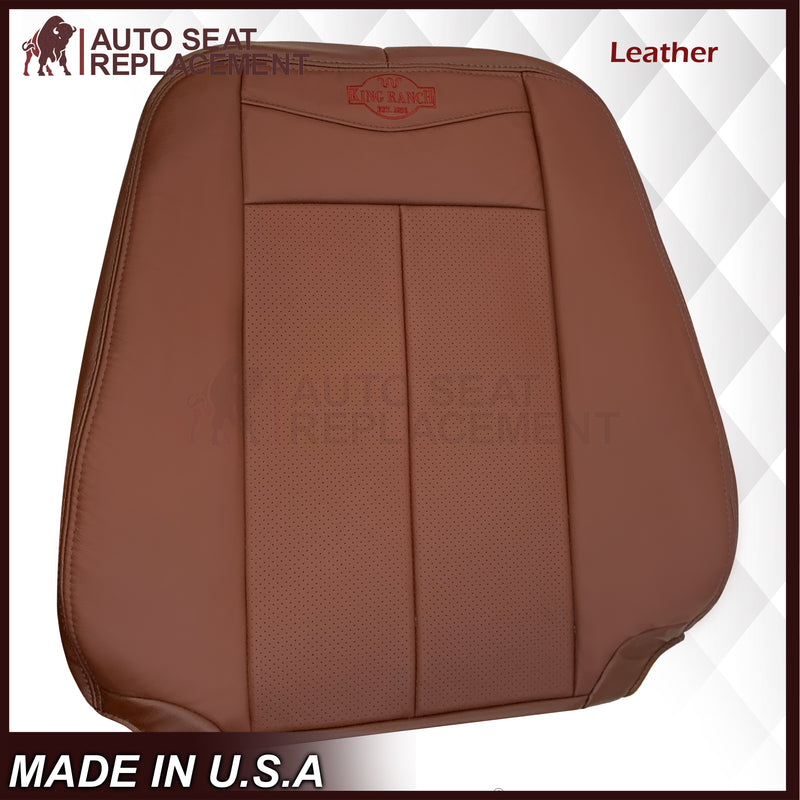 2007-2014 Ford Expedition King Ranch Replacement Leather Seat Cover: Perforated, King Ranch - Auto Seat Replacement