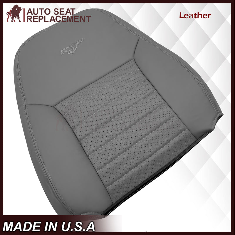 1999-2004 Ford Mustang GT Convertible Replacement Seat Cover In Medium Graphite Gray