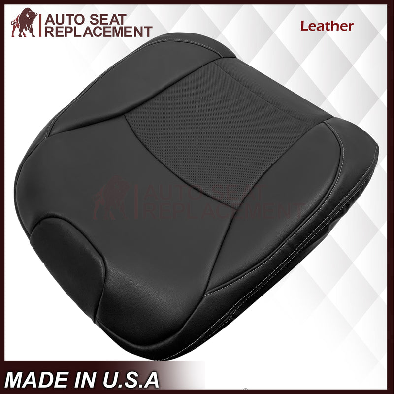 2015-2019 Subaru Outback LIMITED Replacement Leather Seat Covers: Perforated, Black - Auto Seat Replacement