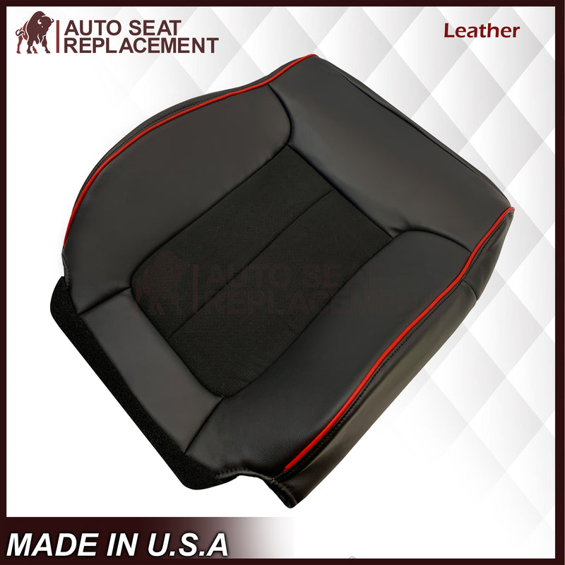 2013–2014 Ford F-150 FX4 Appearance Package Black Seat Cover with Suede Insert - Auto Seat Replacement