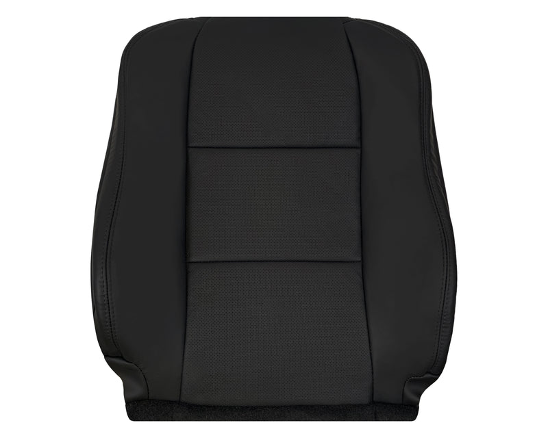 2005 - 2008 Acura TL Driver Or Passenger Seat Covers In Black: Choose Leather OR Synthetic Leather