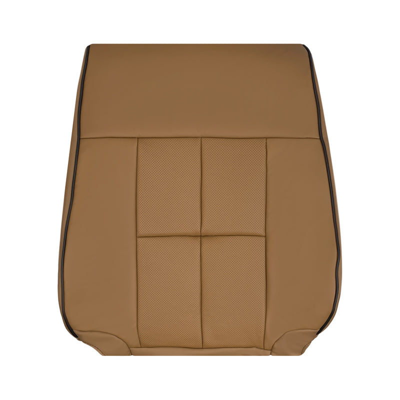 2011-2014 Lincoln Navigator Replacement Leather or Syn. Leather Seat Covers: Perforated, Canyon Tan