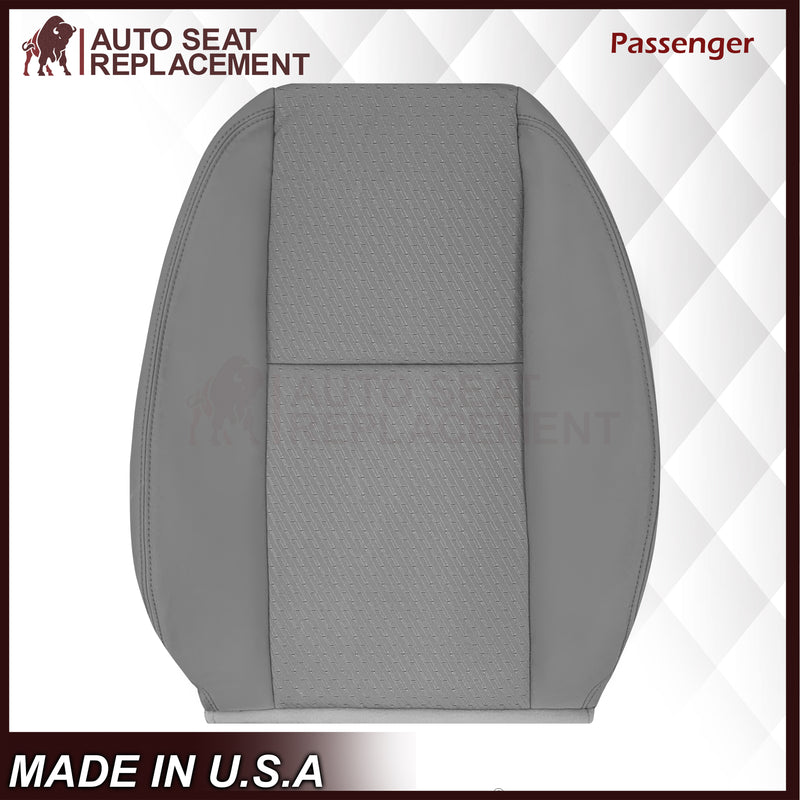 2009-2014 Chevy Silverado LS LT Z71 Replacement Cloth Seat Cover: Gray