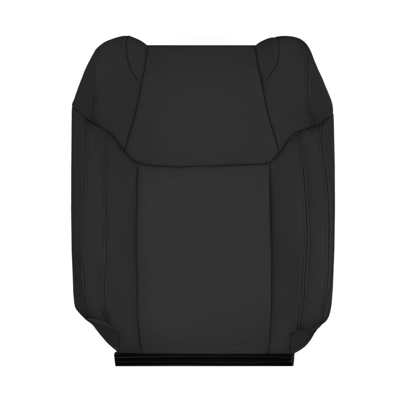 2014-2021 Toyota Tundra Driver OR Passenger Side Replacement Leather OR Synthetic Leather Seat Cover: Black