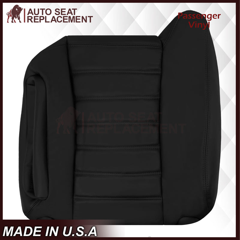 2003 - 2007 Hummer H2 SUV SUT Adventure LEATHER Seat Cover: Ebony Black