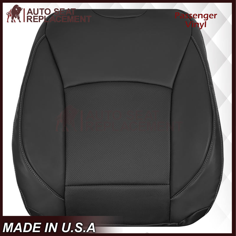 2015-2019 Subaru Outback LIMITED Replacement Leather Seat Covers: Perforated, Black - Auto Seat Replacement