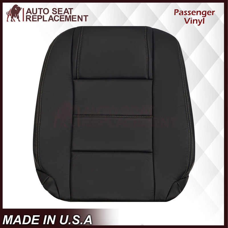 2005-2009 Ford Mustang Coupe GT V6 Leather Replacement Seat Covers in Black