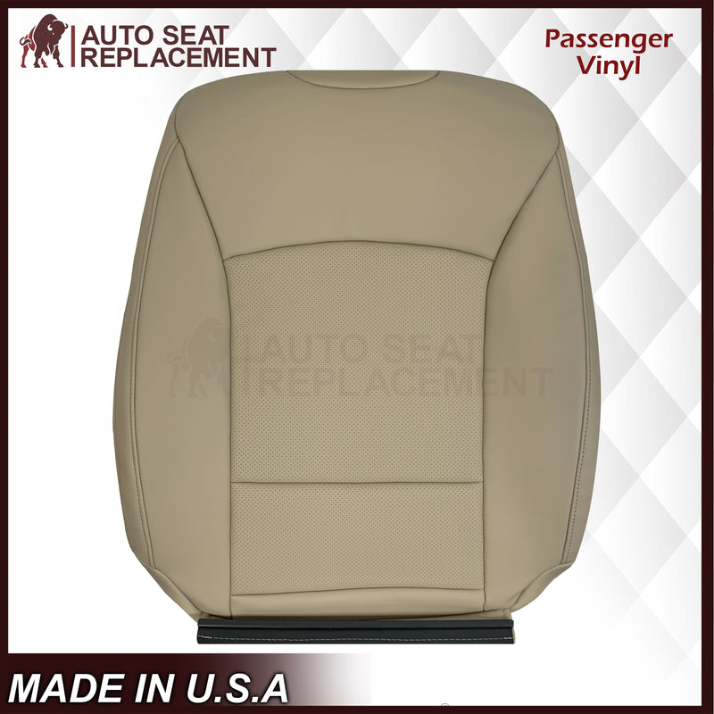 2015-2019 Subaru Outback Legacy Limited Replacement Synthetic Leather Seat Covers: Perforated, Ivory Tan