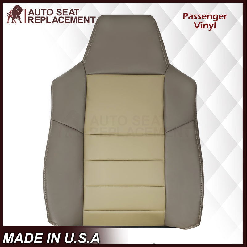 2002 - 2004 Ford Excursion Eddie Bauer Replacement Seat Covers 2 Tone Gray-Tan: Choose From Variations