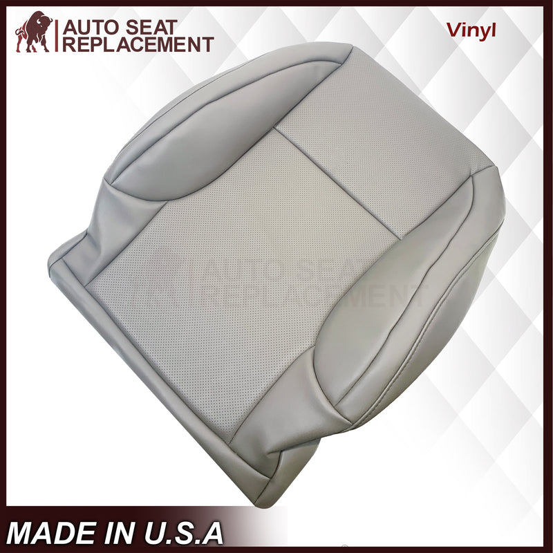 2010-2021 Lexus GX460 Replacement Perforated Synthetic Leather Seat Cover: Ecru “Off-White/Cream” Perforated