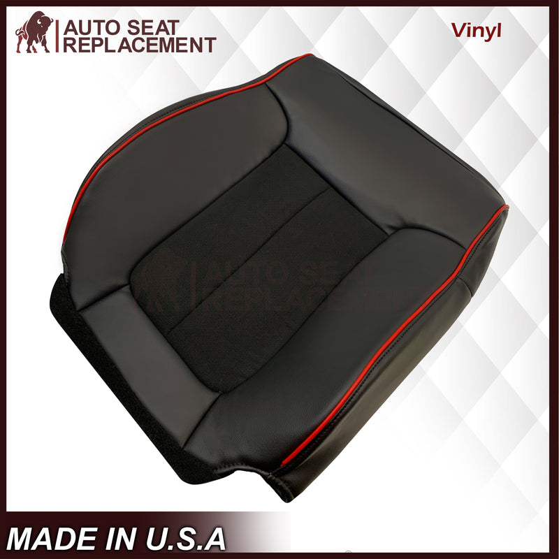2013–2014 Ford F-150 FX4 Appearance Package Black Seat Cover with Suede Insert - Auto Seat Replacement