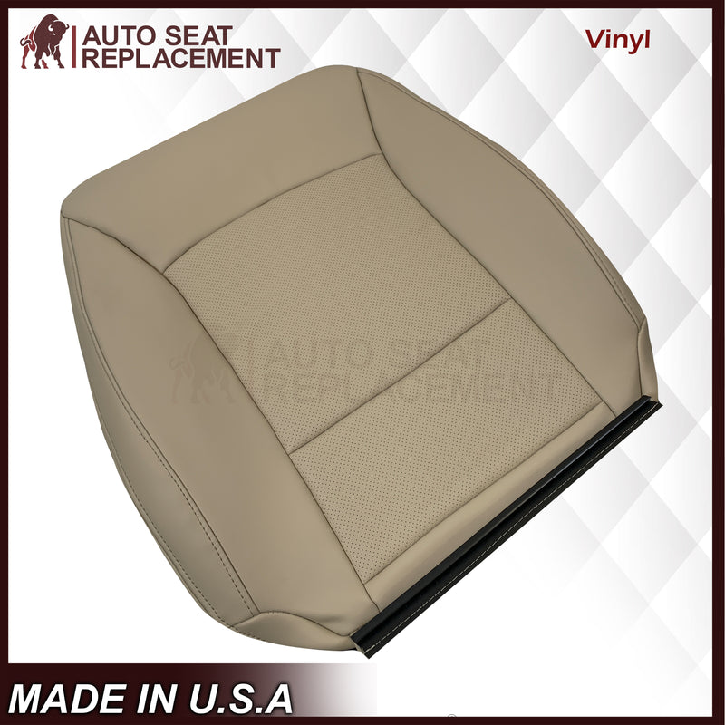 2015-2019 Subaru Outback Legacy Limited Replacement Synthetic Leather Seat Covers: Perforated, Ivory Tan