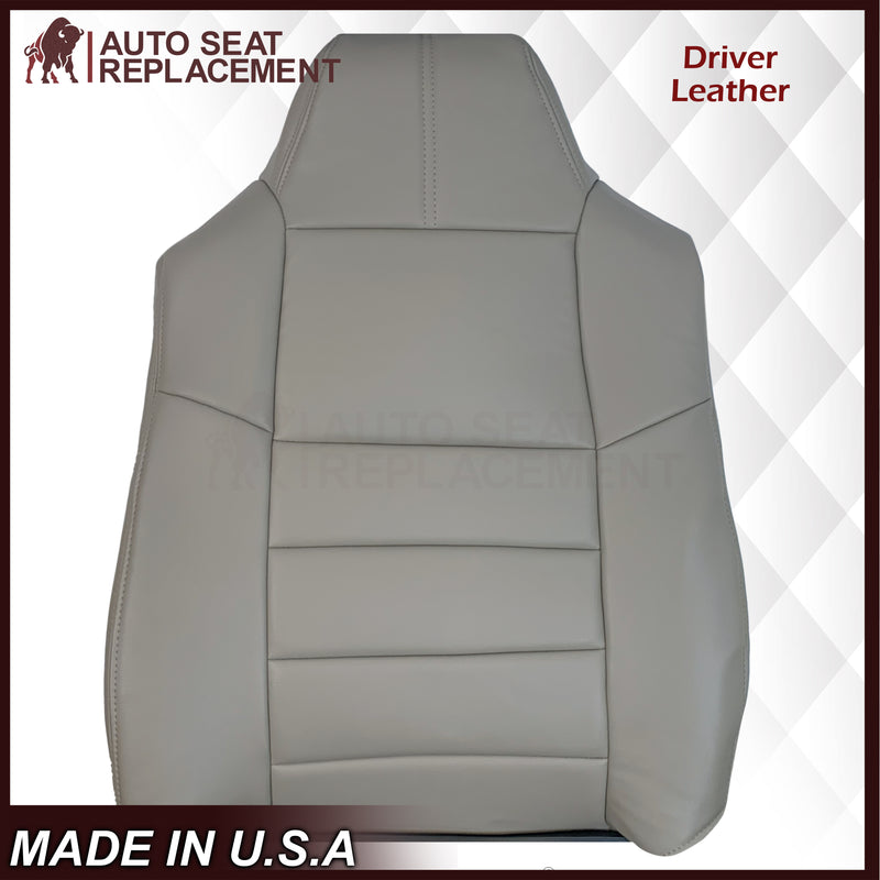 2008-2010 Ford F-250 F-350 F-450 F-550 Lariat Seat Cover in Medium Stone Gray: Choose From Variants