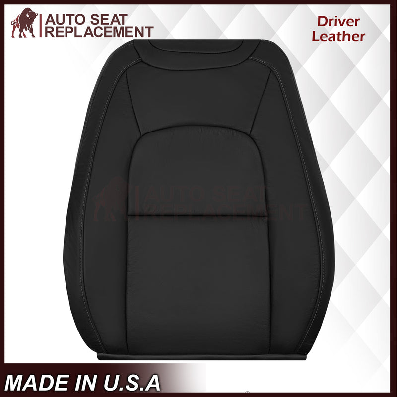 2015-2022 Chevy Colorado LT ZR2 LTZ LS Replacement Seat Covers In Black: Choose In Leather or Vinyl