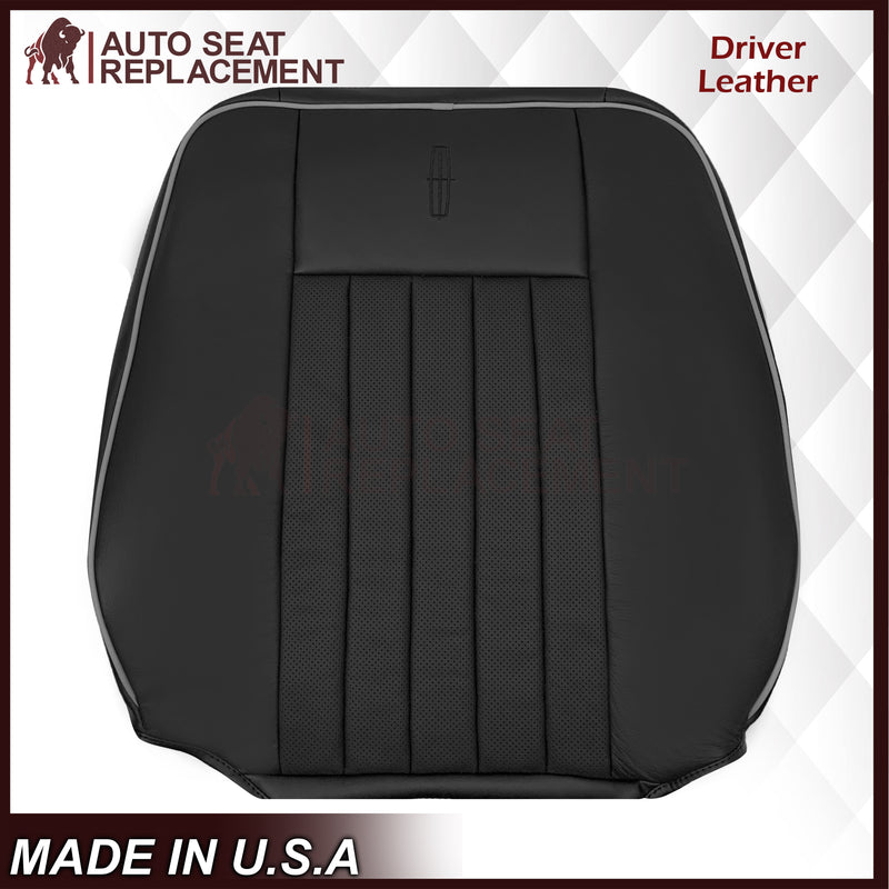 2003 - 2006 Lincoln Navigator Replacement Seat Covers in Black: Choose Genuine Leather or Vinyl - Auto Seat Replacement