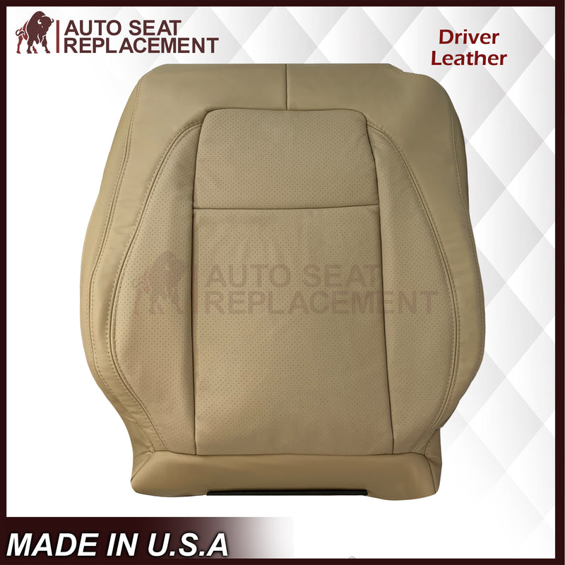 2007 - 2010 Jaguar XK XK-R Genuine Leather OR Synthetic Leather Seat Covers In Caramel Tan