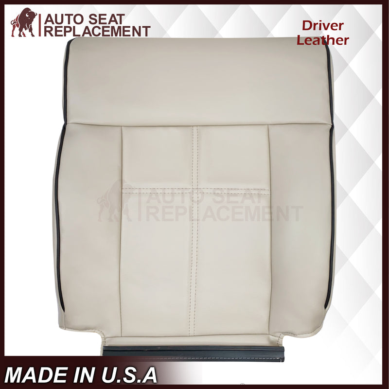 2006 2007 2008 Lincoln Mark LT Front Replacement Seat Covers in Medium Light Parchment Tan: Choose From Variants