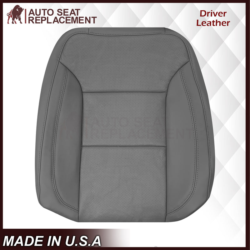 2019-2022 Chevy Silverado & GMC Sierra Perforated Replacement Seat Cover in Gray : Choose Your Side & Material - Auto Seat Replacement