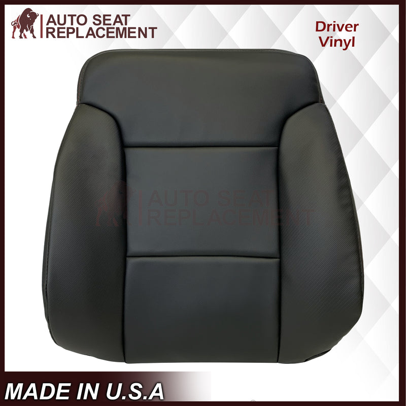 2014 - 2019 GMC Sierra All-Terrain Black Leather Replacement New Front Seat Covers