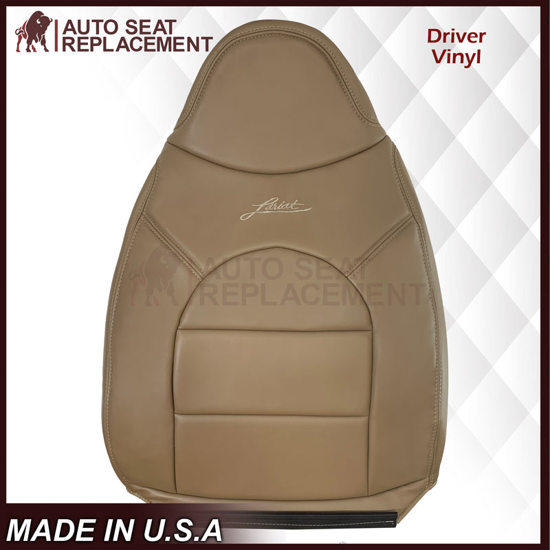 1998-1999 Ford F250 F350 Lariat Super Duty Replacement Seat Cover In Prairie "Tan" - Auto Seat Replacement
