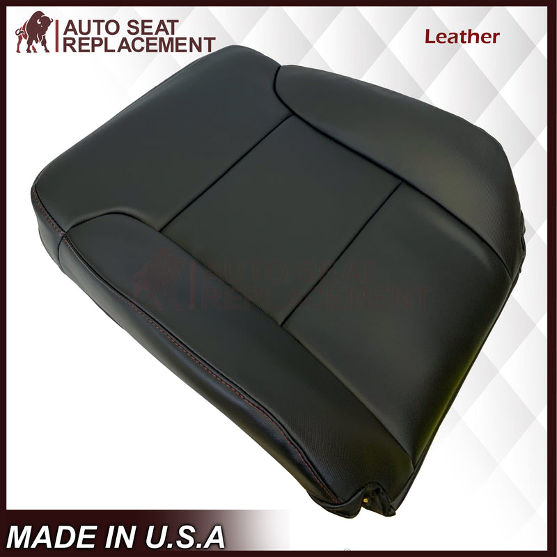 2014 - 2019 GMC Sierra All-Terrain Black Leather Replacement New Front Seat Covers