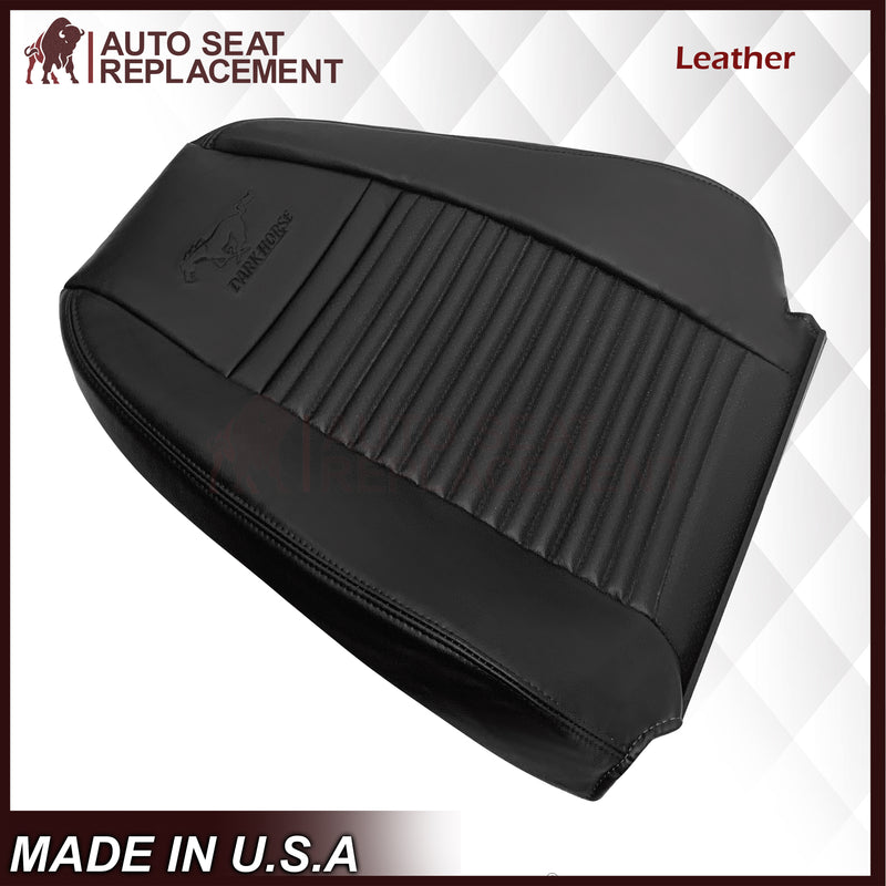 2003-2004 Ford Mustang Mach 1 ONE Replacement Leather Seat Cover in Ebony Black: Choose From Variation - Auto Seat Replacement