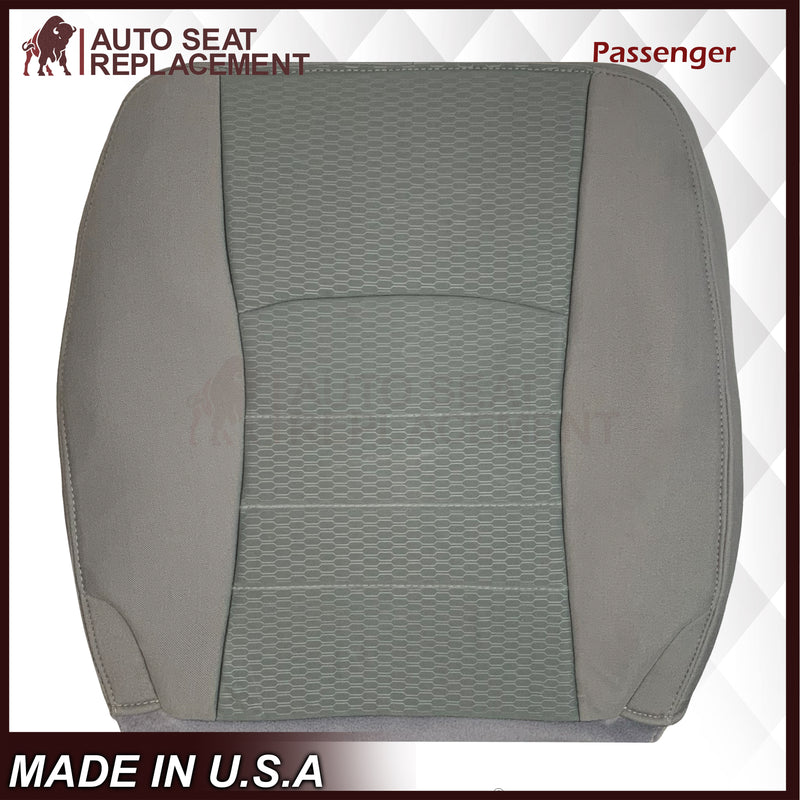 2013-2018 Dodge Ram ST Tradesman Bottom or Top Replacement Seat Cover: Cloth Diesel Gray